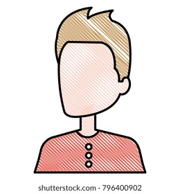 young man avatar character