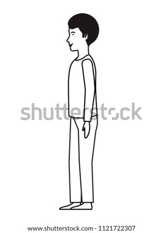 young man avatar character
