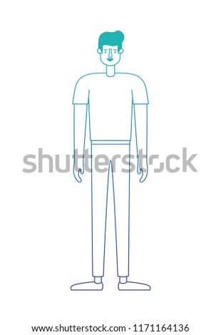 young man avatar character