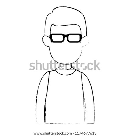young man avatar character