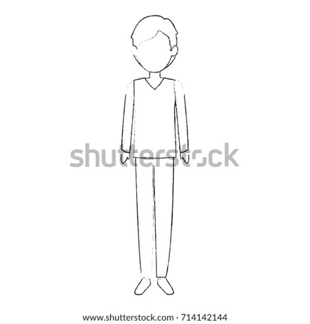 young man avatar character
