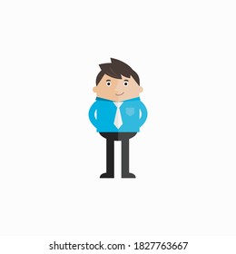 young man avatar character design vector illustration