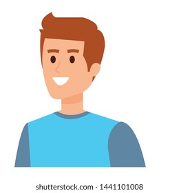 young man avatar character icon