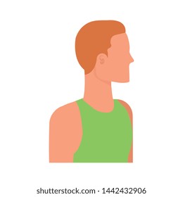 young man avatar character icon