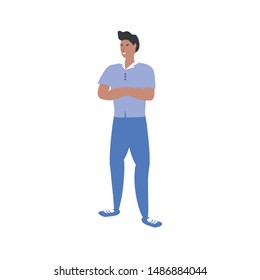 young man avatar character icon
