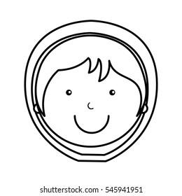 young man avatar character vector illustration design