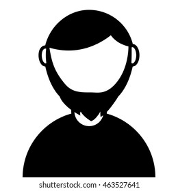 young man avatar isolated icon vector illustration design