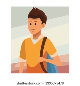 young man avatar portrait