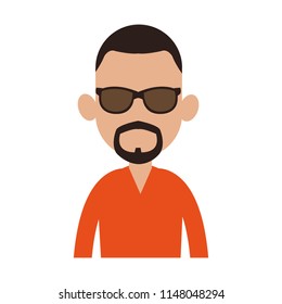 Young man avatar profile