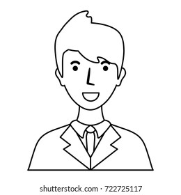 young man  avatar vector illustration