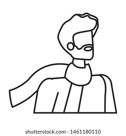 young man with beard avatar character