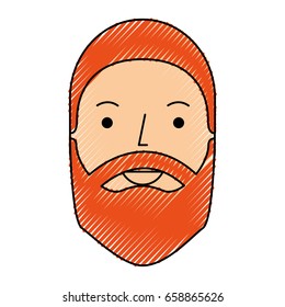 young man with beard avatar character