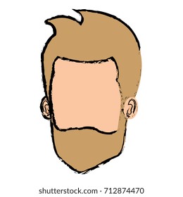 young man with beard avatar character