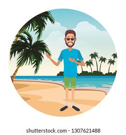 young man body cartoon