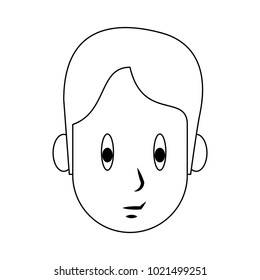 Young man cartoon