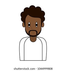Young man cartoon