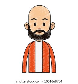 Young man cartoon