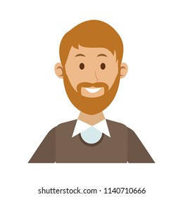 Young man cartoon