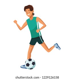 young man cartoon