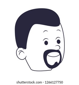 young man cartoon