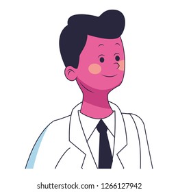 young man cartoon