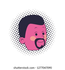 young man cartoon