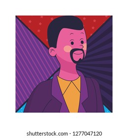 young man cartoon