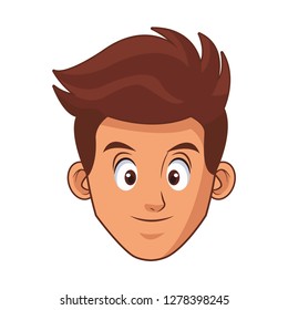 young man cartoon