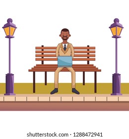 young man cartoon