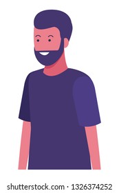 young man cartoon