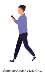 young man cartoon