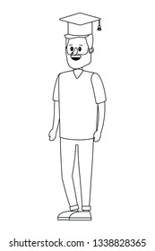 young man cartoon