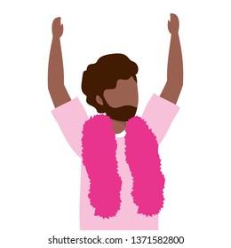 young man cartoon