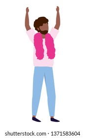 young man cartoon
