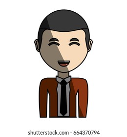 Young man cartoon