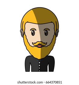 Young man cartoon