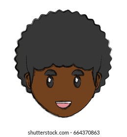 Young man cartoon