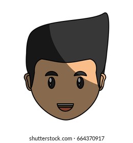 Young man cartoon
