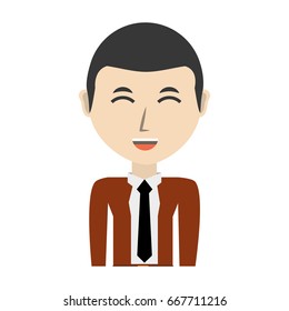 Young man cartoon