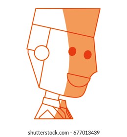 Young man cartoon