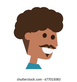 Young man cartoon