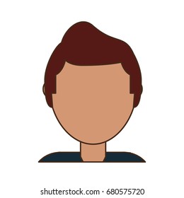 Young man cartoon