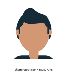 Young man cartoon
