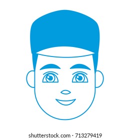 Young man cartoon