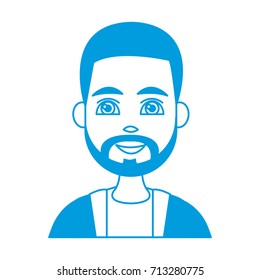 Young man cartoon