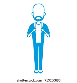 Young man cartoon
