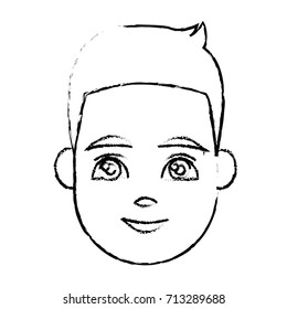 Young man cartoon
