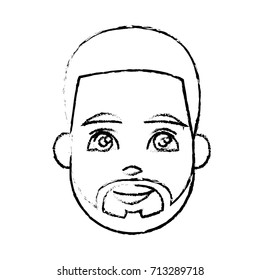 Young man cartoon