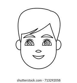 Young man cartoon