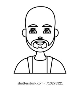 Young man cartoon